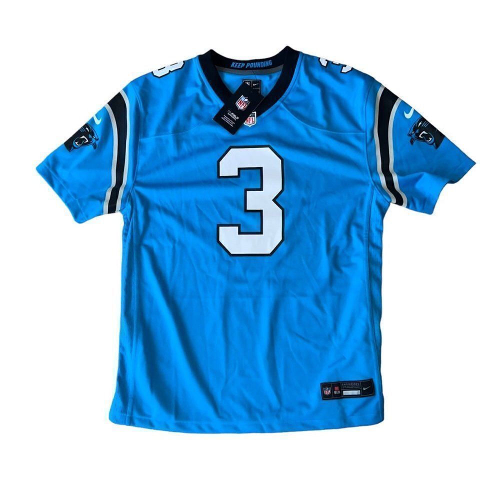 Nike On Field Carolina Panthers #3 Robby Anderson Football Jersey‎ Youth XL